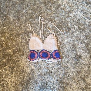 Crochet crop top from urban outfitters !